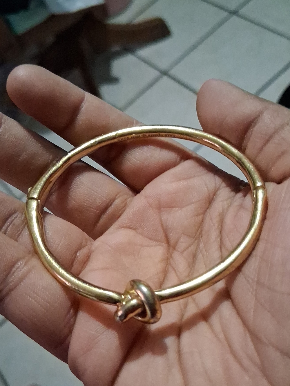 Kate Spade Knot Gold-Tone Bracelet - Picture 4 of 5